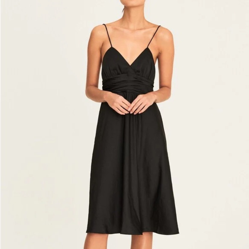Ba&Sh Dixie Dress - Black, Size Small